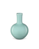 Celadon Small Green Straight Neck Vase