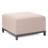 Axis Ottoman Seascape Sand Titanium Frame