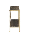 Flying Marble Gold Console Table