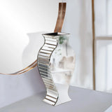 Rounded Mirrored Vase - Small