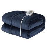 84" X 62" Twin Size Electric Blanket with 10 Heating Levels