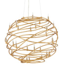 Franchette Gold Orb Chandelier
