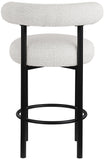 Bordeaux - Stool With Black Legs (Set of 2)