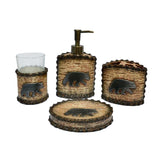 Bear 4PC Bath Countertop Accessory Set, 4 MOQ