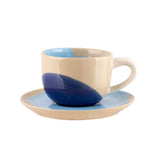 GIRO Cappuccino Cups & Saucers 150ml Set of 6