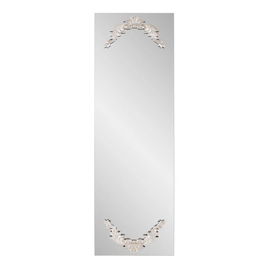 Adelard Mirror in Antique Silver