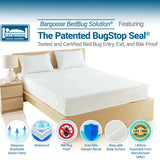 Bargoose BedBug Solution™ Deep Hybrid Zippered Mattress Encasing - Stretches To Fit 12"- 16" Mattresses