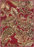 Beedeville Red Floral Rug
