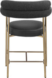 Blake - Counter Stool With Bronze Legs (Set of 2)