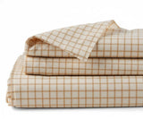 Printed Linen Sheet Set – 100% Linen Bedding