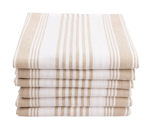 Ticking Striped Kitchen Towels