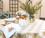Round Tablecloth - Plaid Tablecloths