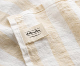 Italian Stripe Linen Towels - Dish Towels