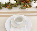 Cotton Striped Tablecloth - Rectangle Tablecloths