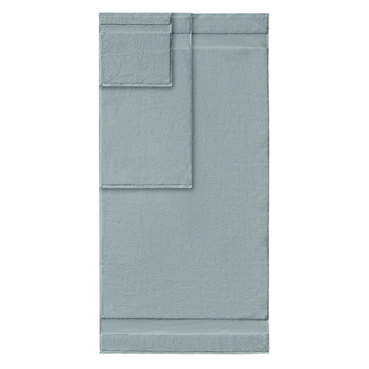 Turkish Cotton 6-Piece Bathroom Towel Set, Blue