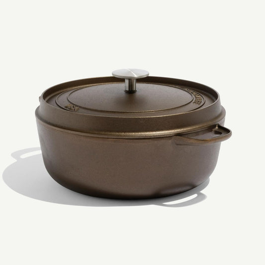 MADE IN Seasoned Cast Iron Dutch Oven