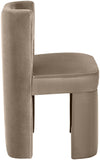 Zuno - Velvet Performance Fabric Upholstered Dining Chair (Set of 2)
