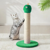 22" Cat Scratching Post, Sisal Cat Scratcher with Interactiv