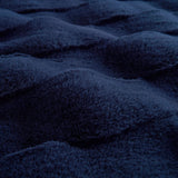 Faux Fur Velvet Throw Blanket 50x60", Navy