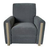 Modern High Back Recliner Chair For Living Room, Grey*