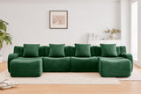 ROMA 148" 4-Seater Sofa with 2 Ottomans