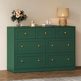 7 Drawer Dresser, 47'' Wide Modern Chest of Drawers