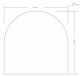 Brembilla Black Frame Mirror