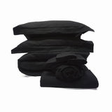 400TC Cotton Sateen Solid Bedding Bundle
