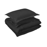400TC Luxurious Triple Embroidery Cotton Sateen Solid Bedding Bundle