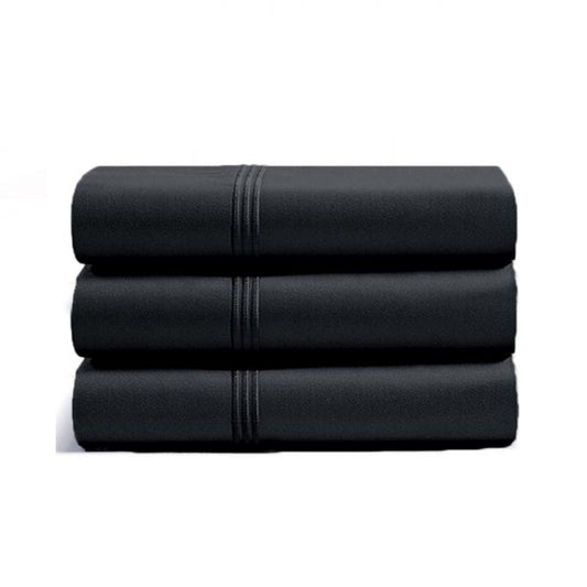 400TC Luxurious Triple Embroidery Sateen Cotton Top Sheet