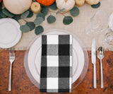 Cotton Napkins - Plaid Cloth Napkins