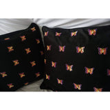 Butterfly Embroidery Pillow Cover (Set of 1)