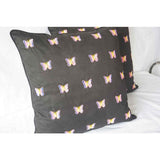 Butterfly Embroidery Pillow Cover (Set of 1)