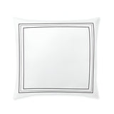 400TC Cotton Classic Embroidery Sateen Solid Euro Sham