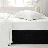 400TC Cotton Box Stitch Quilted Tailored Bed skirt