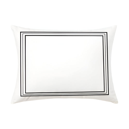 400TC Cotton Classic Embroidery Sateen Solid Pillow Sham