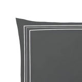 400TC Cotton Classic Luxurious Embroidery Sateen Solid Duvet Cover Set