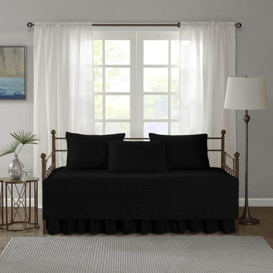 400TC Cotton Sateen Quilted Day Bed Set