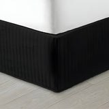 400TC Cotton Vertical Quilted Tailored Bed skirt