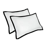 400TC Cotton Edge Border Embroidery Pillow Sham