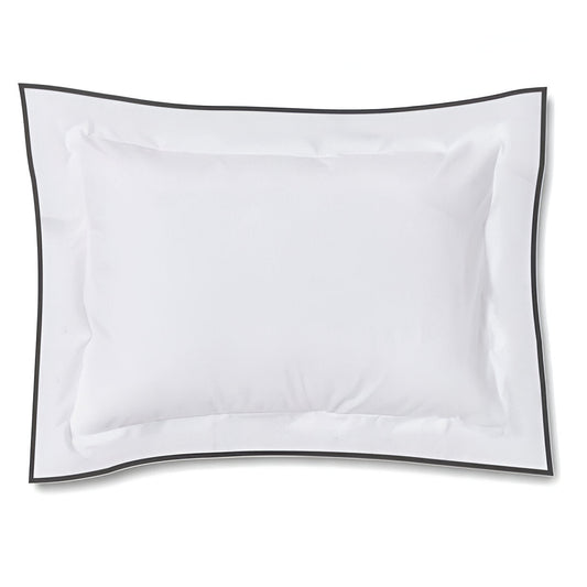 400TC Embroidery Cotton Sateen Solid Pillow Sham