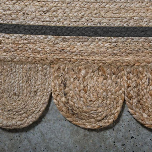 Scallop Jute Rug