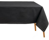 Linen Hemstitched Tablecloth
