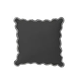 Monogram 400TC Luxurious Scallop Embroidery Cotton Euro Sham