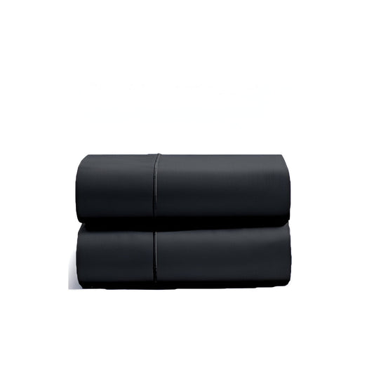 400TC Luxurious Single Embroidery Cotton Sateen Pillowcases (Set Of 2)