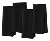 Black cotton Cloth Napkins
