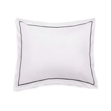 400TC Single Embroidery Sateen Cotton Pillow Sham
