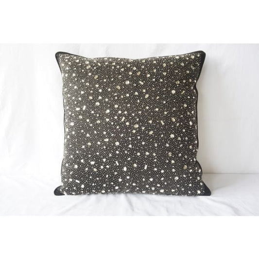 Star & Galaxies Embroidery Pillow Cover (Set of 1)