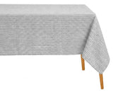 Pinstripe Striped Tablecloth