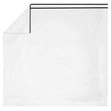 400TC Embroidery & Border Cotton Sateen Solid Top Sheet